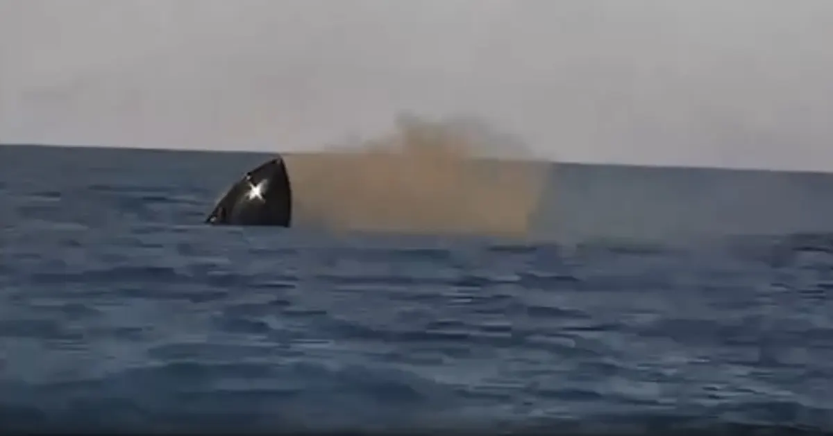 ВМС: український морський дрон уперше в історії знищив російський безекіпажний катер