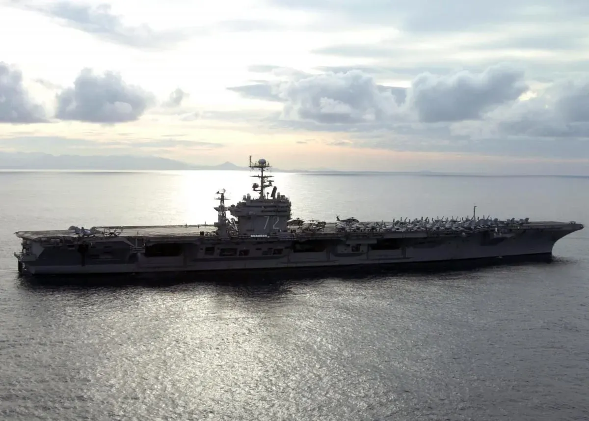 USS George Washington прибув в Аравійське море на заміну Abraham Lincoln