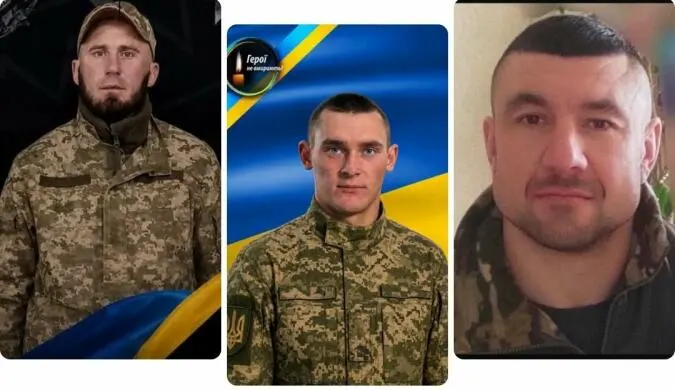 На Рівненщині попрощалися з трьома військовими