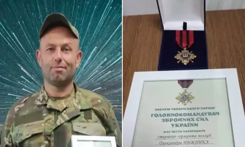 Буковинець отримав «Золотий хрест» від Головнокомандувача ЗСУ