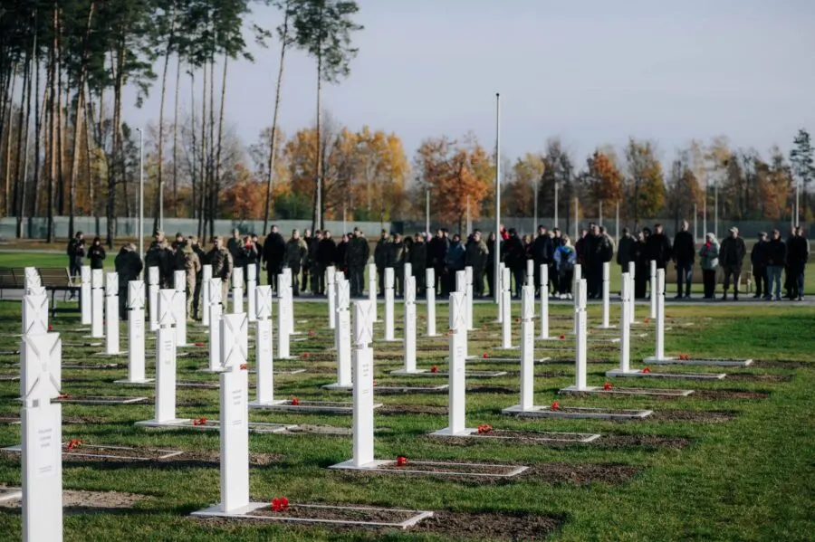 На НВМК поховано 495 полеглих оборонців, проведено 6 ексгумацій