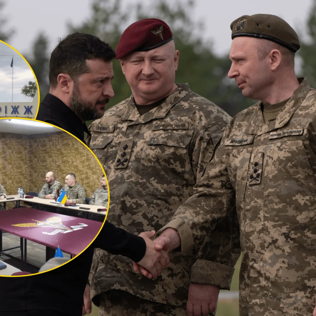 Зеленський відвідав Олександрівський напрям та нагородив військових