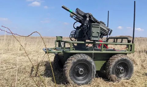 В Україні кодифікували бойовий робот ШаРись PRO з гранатометом