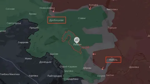 «Атакують з усіх напрямків»: РФ тисне на Лиманському фронті