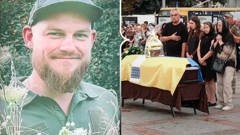 У Рівному попрощалися з 38-річним солдатом Віктором Токарчуком